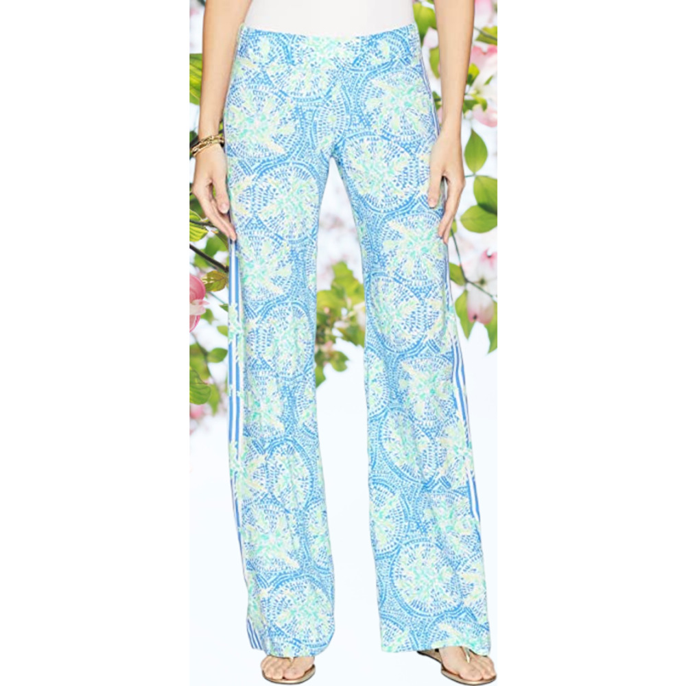 NWT - Lilly Pulitzer - Bennet Blue Tropic Like Its Hot Eng Size: Large - Picture 3 of 7